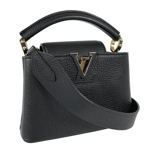 LOUIS VUITTON Taurillon Leather Capucines MINI M56071 Hand bag - Picture 4 of 16